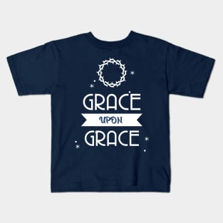 Grace Upon Grace Christian Kids T-Shirt